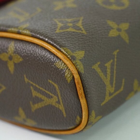 Louis Vuitton Sonatine Monogram Canvas Handbag Brown - Picture 6 of 10